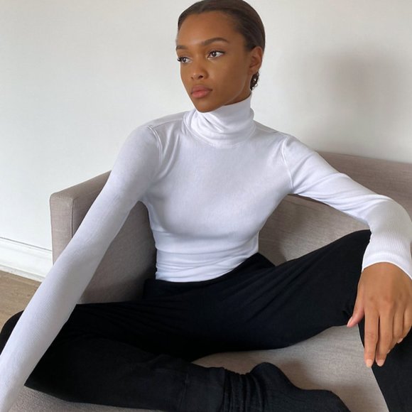THE GROUP BY BABATON Hayduke Turtleneck BLACK(S)|*SEXY BODYCON FIT: WORK or PLAY - Picture 2 of 7